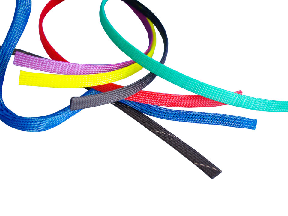 gaines tressées expansibles