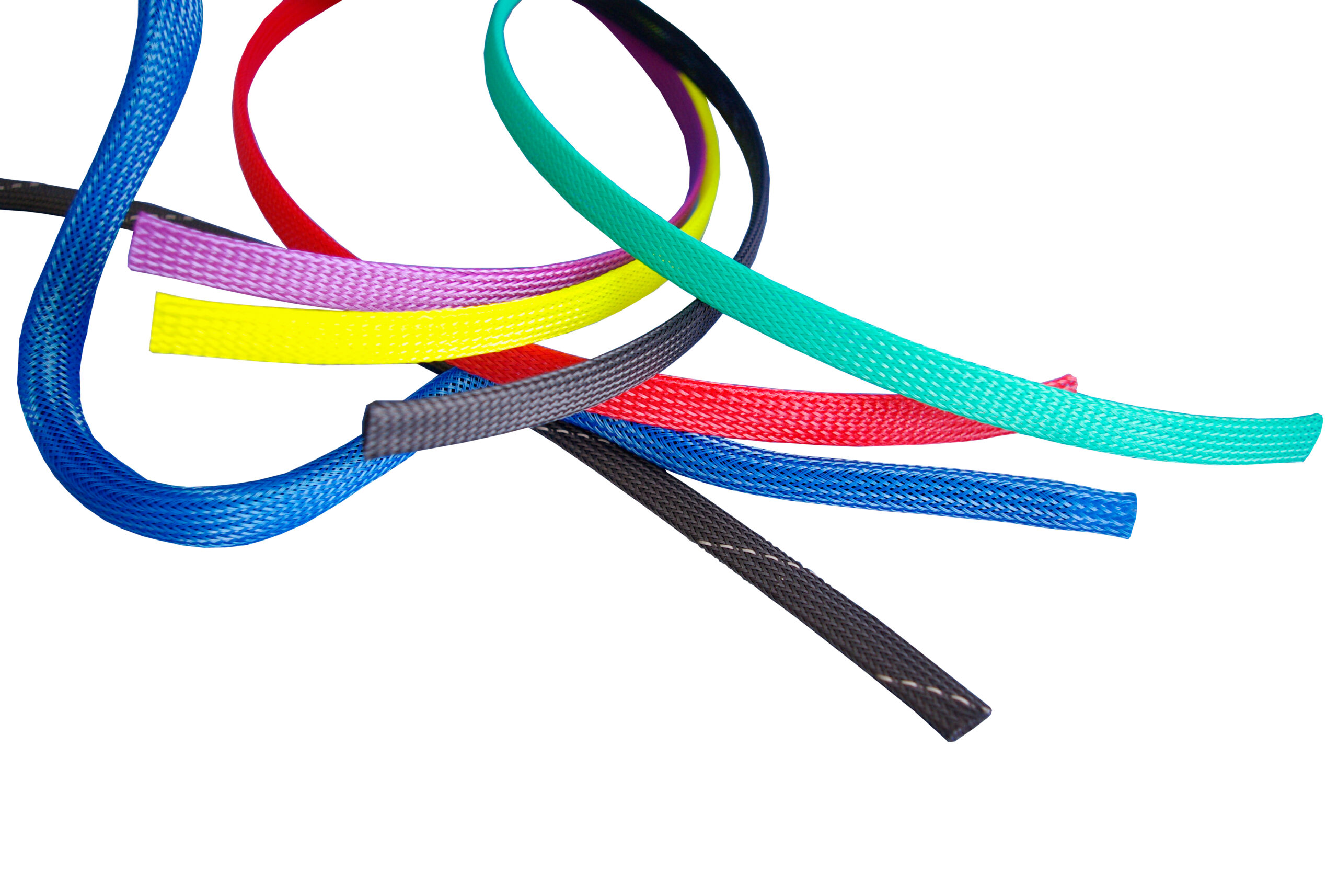 gaines tressées expansibles